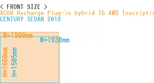 #XC60 Recharge Plug-in hybrid T6 AWD Inscription 2022- + CENTURY SEDAN 2018